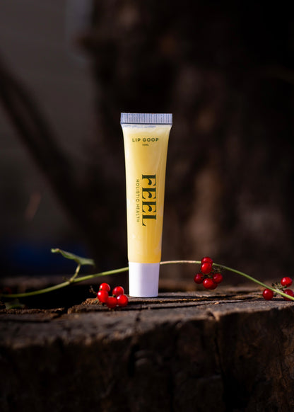 All Day Lip Goop in Sweet Mint, Natural Lip Balm, Dry Lips Remedy, Calendula, Lanolin, Jojoba, Vitamin E