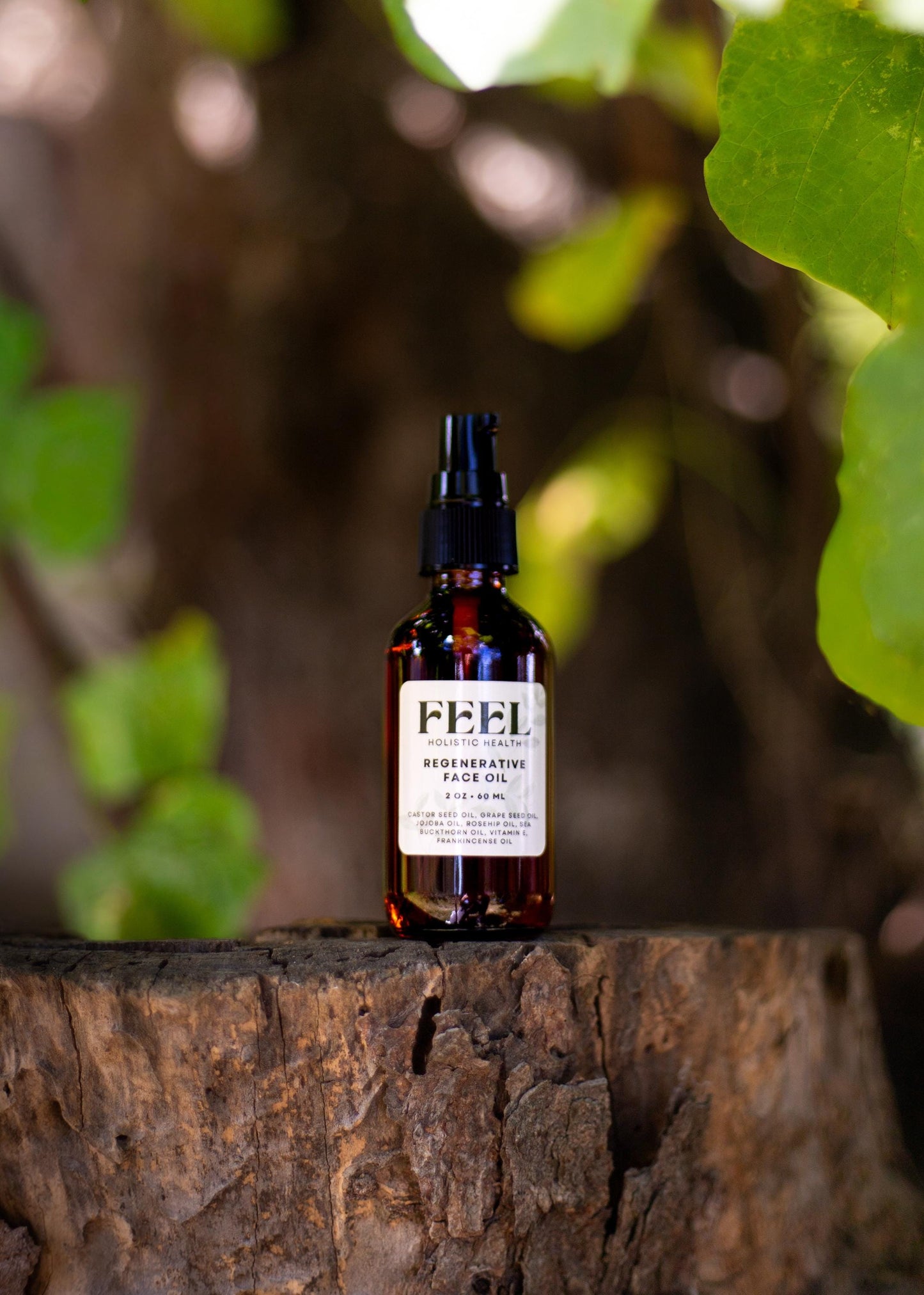 Frankincense Regenerative Face Oil 2 oz, Organic Face Moisturizer, Anti Aging Skincare Serum