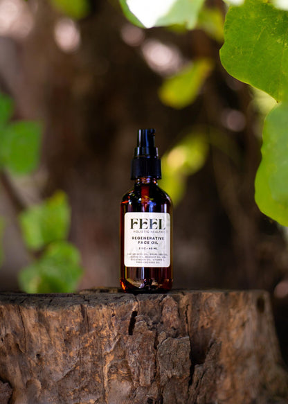 Frankincense Regenerative Face Oil 2 oz, Organic Face Moisturizer, Anti Aging Skincare Serum