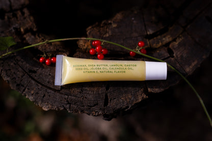 All Day Lip Goop in Sweet Mint, Natural Lip Balm, Dry Lips Remedy, Calendula, Lanolin, Jojoba, Vitamin E