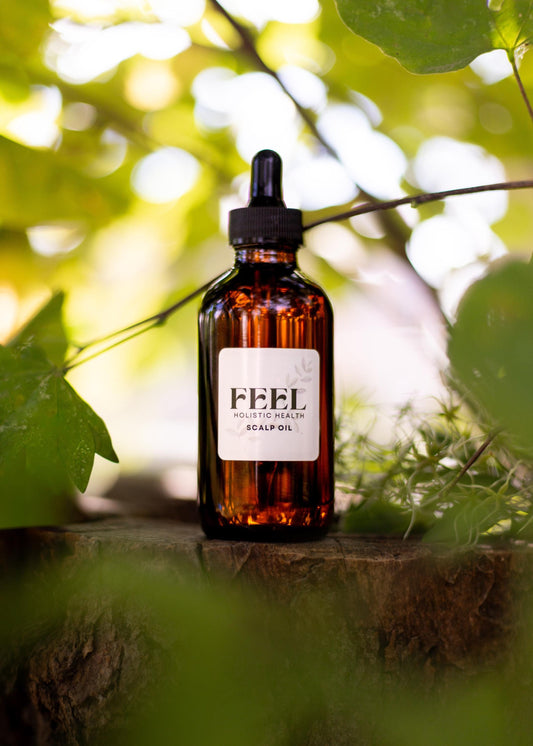 Rosemary Rescue Scalp Oil 4 oz, Natural Scalp Care, Strengthen Hair